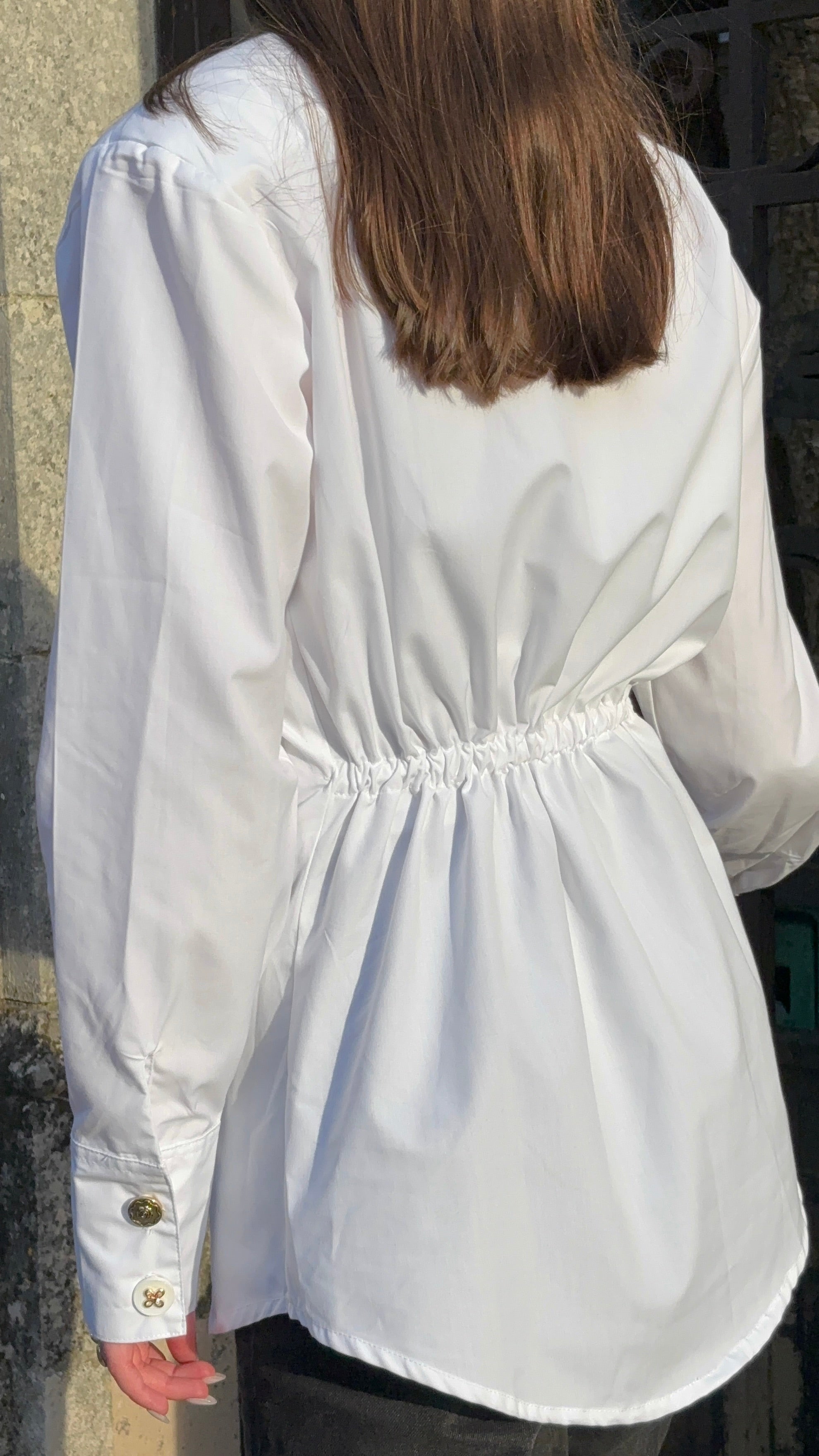 Chemise Blanche avec Col