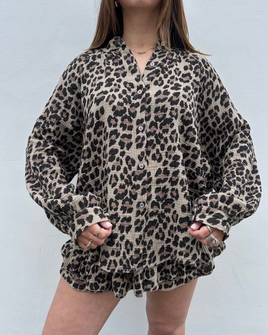Chemise Léopard
