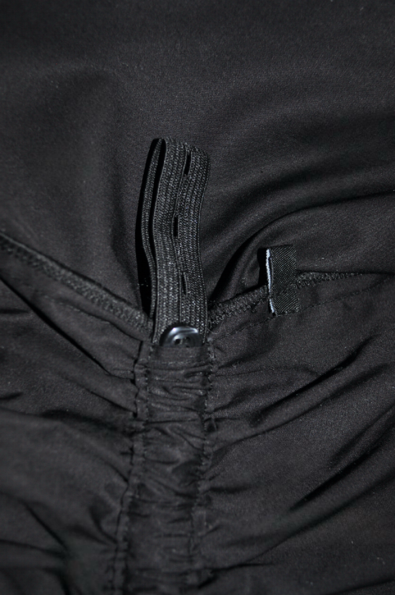 Chemise Noire avec col